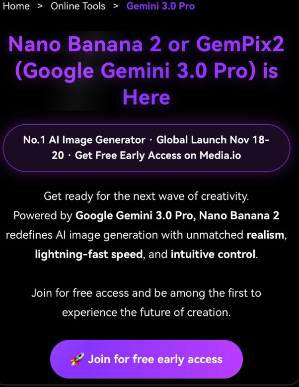 谷歌最强生图模型Nano Banana 2曝光：能解数学题伪造监控？