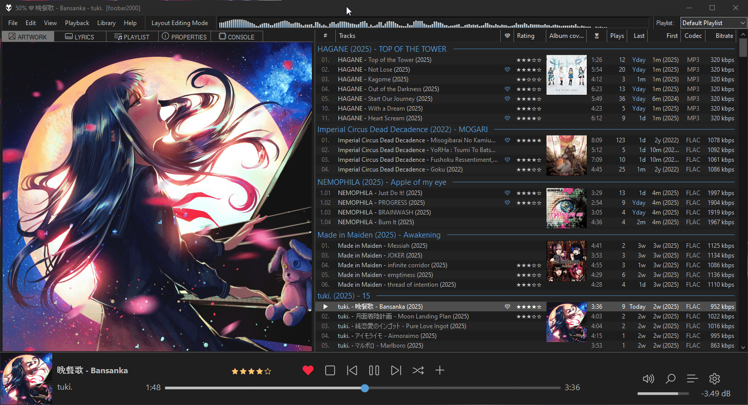 分享两款无损音乐播放器免费无广，且完美适配电视
