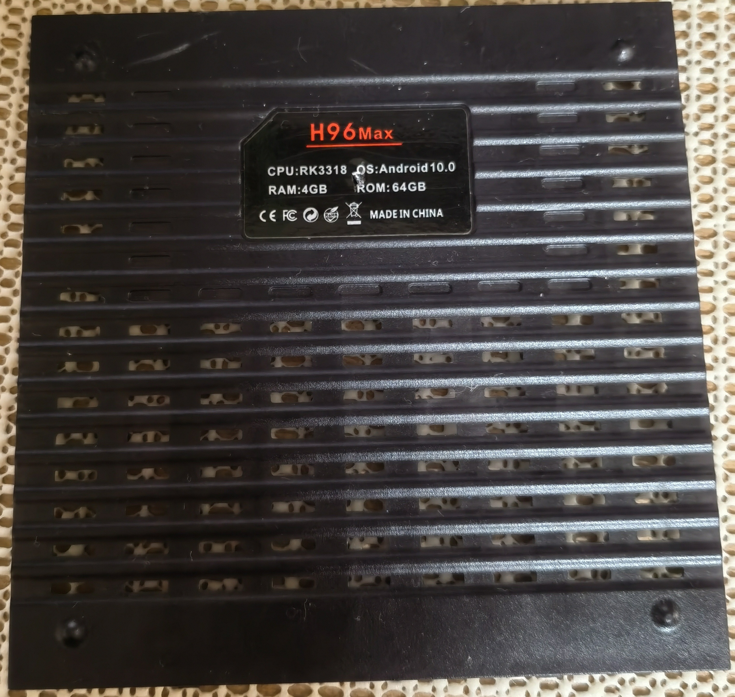 H96Max外壳背面