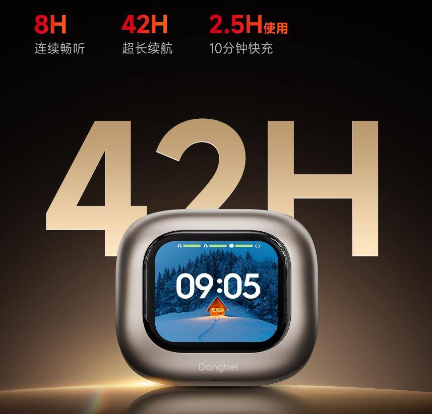 当贝耳机Air 1深度测评：42小时超长续航+行业首创抗菌耳夹