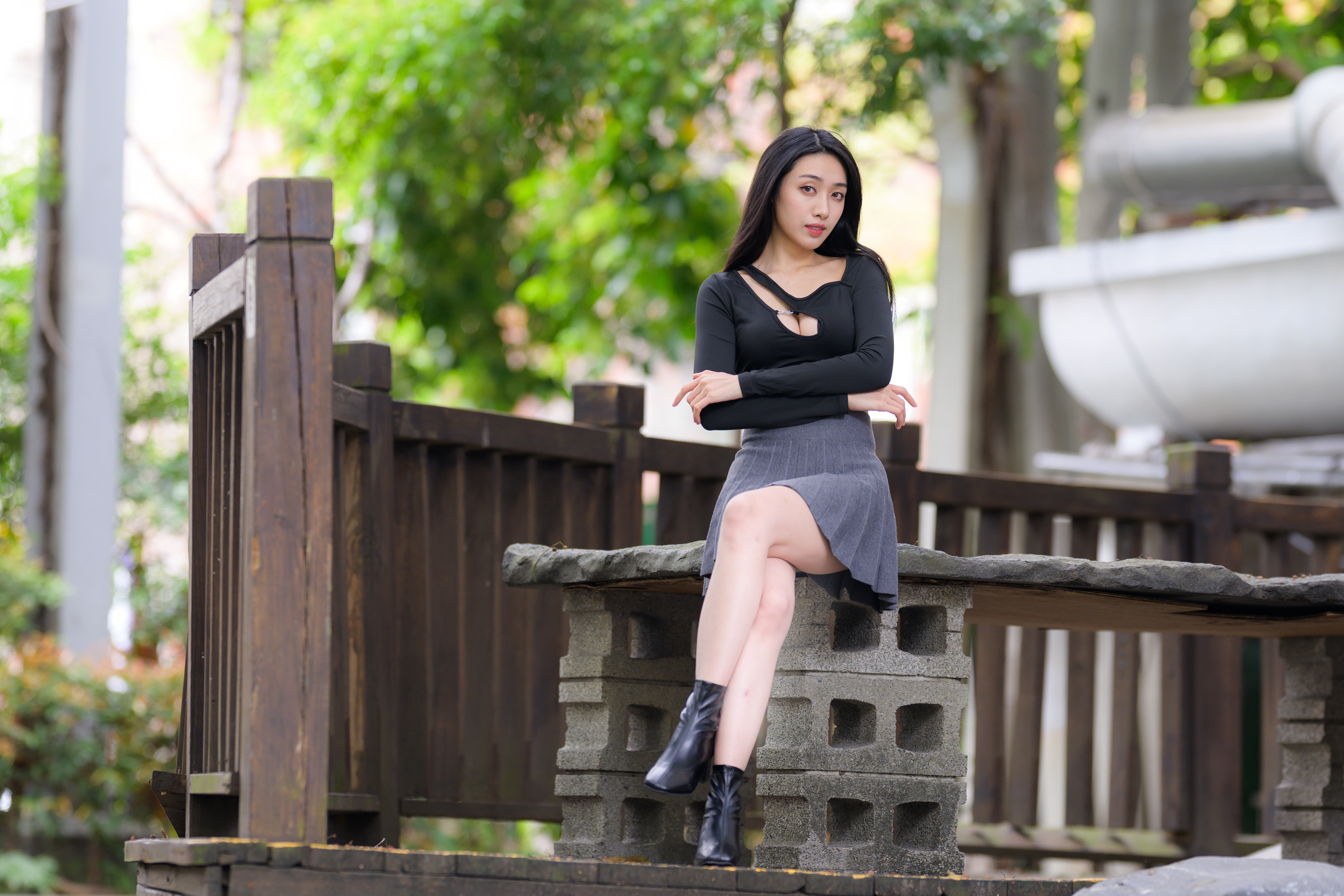 一组4K壁纸分享，性感写真美女4K壁纸下载