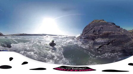 VR全景视频：悬崖跳水