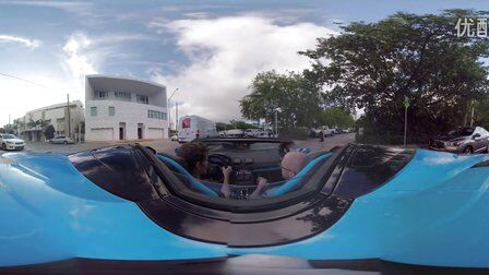 VR全景视频：兰博基尼超跑 迈阿密海滩 试驾