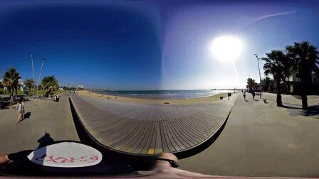 VR全景视频：澳大利亚_墨尔本街头滑板之旅