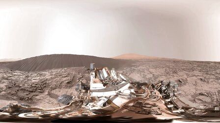 VR全景视频：好奇者号发回火星珍贵全景视频