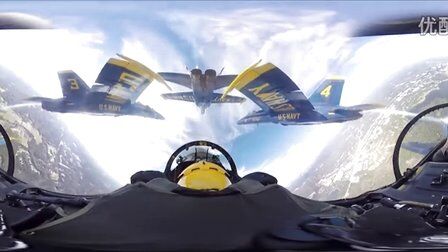 VR全景视频：“大黄蜂”超音速战斗机极限飞行