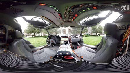 VR全景视频： 穿越 体验电影【回到未来】中的时间座驾